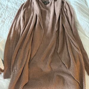 Barefoot Dreams Cozy Tan cocoon Cardigan